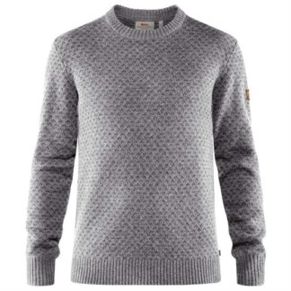 Fjällräven Ãvik Nordic Sweater Mens, Grey - Fjällräven