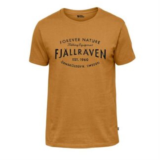 Fjällräven Est 1960 T-Shirt Mens, Acorn - Fjällräven