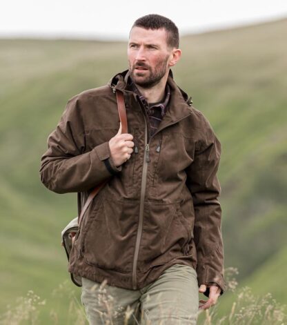 Rannoch Lightweight Jacket jagtjakke, brungrøn - Hoggs of Fife