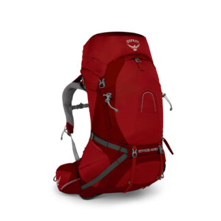 Osprey - Atmos AG Herre Vandrerygsæk 50L Large Rød - Osprey