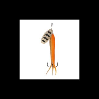 Savage Gear Flying Eel Spinner 23 Gr Flou Orange / Gold - Spinnere - Savage Gear