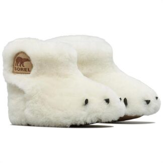 Sorel Bear Paw Slipper Kids, Sea Salt / Beach - Sorel