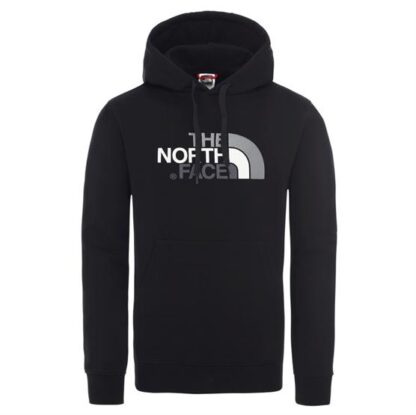 The North Face Mens Drew Peak Pullover Hoodie, Black / Black - The North Face