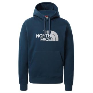 The North Face Mens Light Drew Peak Pullover Hoodie, Monterey Blue - The North Face