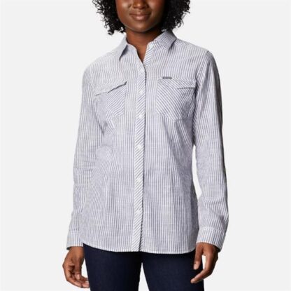 Columbia Camp Henry II L/S Shirt Womens, Nocturnal - Columbia Sportswear