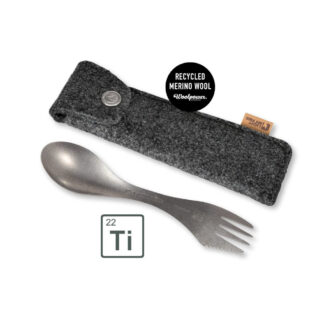 Light My Fire - Spork Titanium Med Etui - Light My Fire