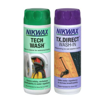 Nikwax - Twinpack Tech Wash & TX.Direct Wash-In Imprægnering 0,3 Liter - Nikwax