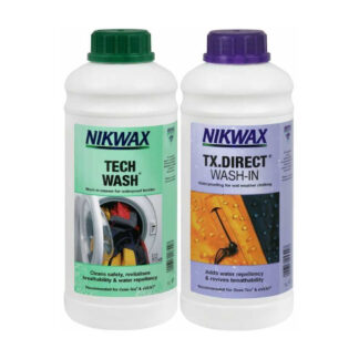 Nikwax - Twinpack Tech Wash & TX.Direct Wash-In Imprægnering 1L - Nikwax