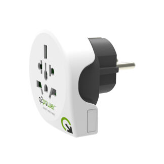 Q2Power - Rejseadapter til EU - Q2Power