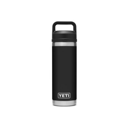 YETI - Rambler Flaske Med Chug Låg 532 ml Sort - Yeti