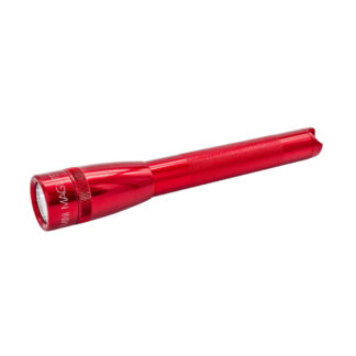 Maglite - Mini PRO Lommelygte Med Batterier Rød - Maglite