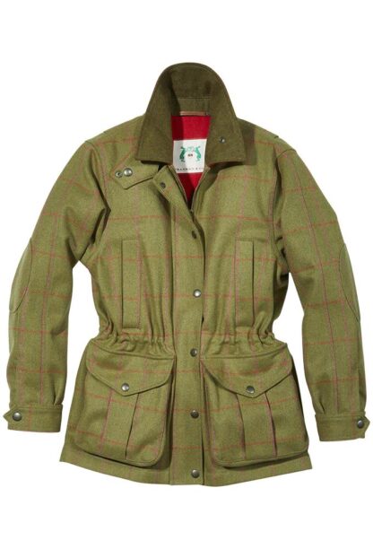 Franken & Cie Ladies Fieldsports jakke, Lovat tweed, window pane tern - Franken & Cie.