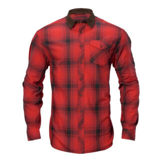 Härkila - Driven Hunt Flannel Jagtskjorte 4-XL Rød - Härkila