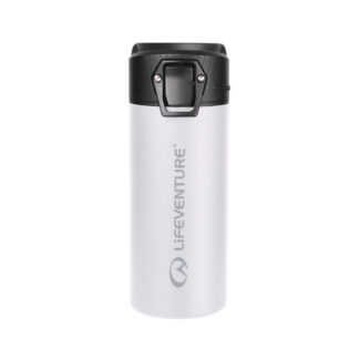 Lifeventure - One-Touch Thermal Mug (0,5L) Lys Grå - Lifeventure