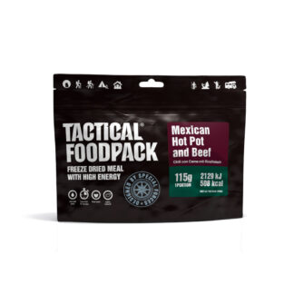 Tactical Foodpack - Mexicansk Gryderet Med Oksekød 508 kcal - Tactical Foodpack