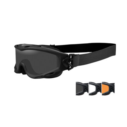 Wiley X - SPEAR Smoke/Clear/Light Rust Matte Black Frame Brille (3 linser) - Wiley X