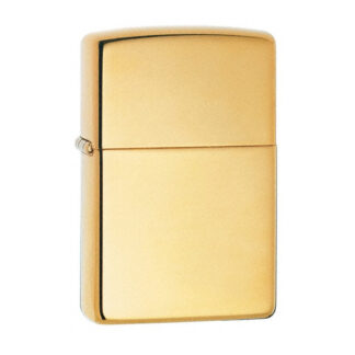 Zippo - Classic Højpoleret Messing Lighter - Zippo