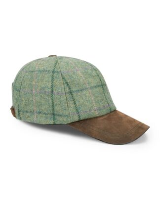 Roslin tweed baseball cap - Hoggs of Fife