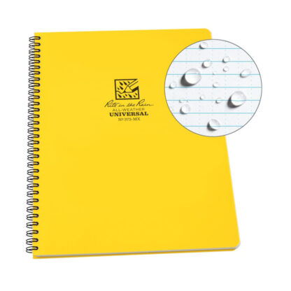 Rite in the Rain - Maxi Side Spiral Notebook (22,3 x 29 cm) Gul - Rite in the Rain