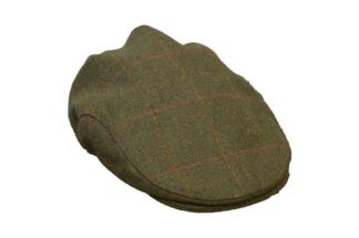 Tweed Country JUNIOR sixpence hat, mørk grøn - The Scottish Fine Soaps Company