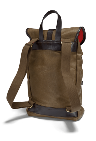 CROOTS Vintage Canvas Rucksack rygsæk, olive - Croots