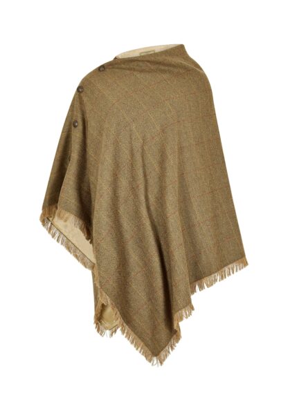 Hazelwood Poncho, Elm - Dubarry