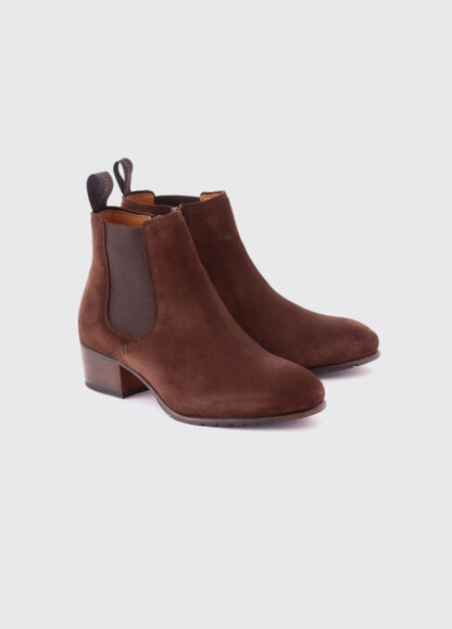 Bray Chelsea Boot, ruskind, cigar - Dubarry