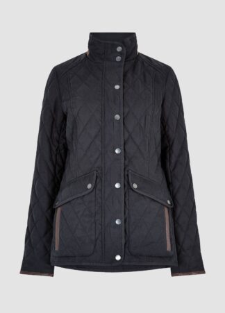 Corrib Ladies Quilt Jacket, Navy Blue - Dubarry