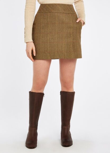 Bellflower tweed skirt, Elm, str. 8/XS - Dubarry