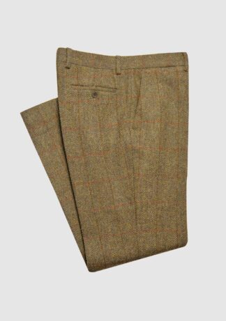 Nicholas herrebuks, mustard, Harris Tweed - Bucktrout Tailoring