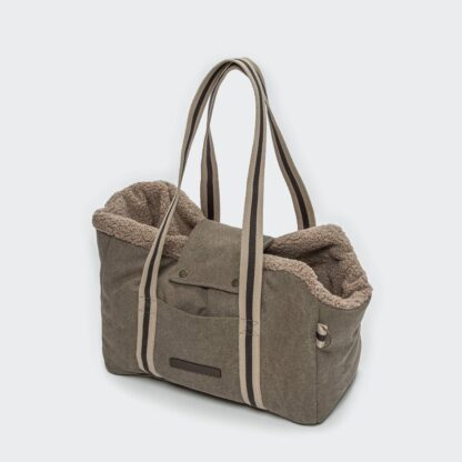 Hundetaske Lucca, Canvas Sand - Cloud7