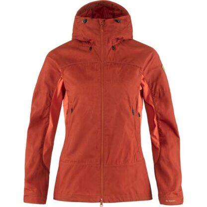 Fjällräven Abisko Lite Trekking Jacket Womens, Cabin Red - Fjällräven