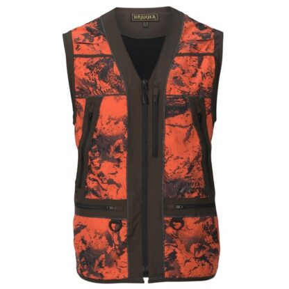 Härkila Wildboar Pro Safety Vest, Orange Blaze / Shadow Brown - Härkila