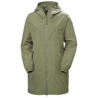 Helly Hansen Womens Illusion Rain Coat, Lav Green - Helly Hansen