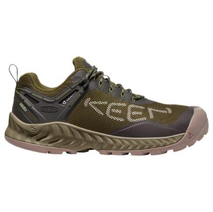 Keen Mens NXIS EVO Waterproof, Dark Olive / Black Olive - Keen