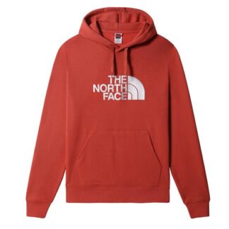 The North Face Mens Drew Peak Pullover Hoodie, Tandori Spice Red - The North Face