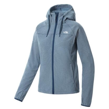 The North Face Womens Homesafe Full Zip Fleece Hoodie, Monterey - The North Face