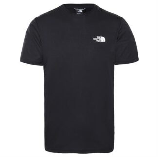The North Face Mens Reaxion Red Box Tee, Black / White - The North Face