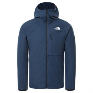 The North Face Mens Summit L2 Futurefleece FZ Hoodie, Blue Wing - The North Face