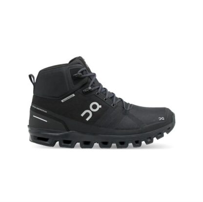 On Cloudrock Waterproof Womens, All Black - On