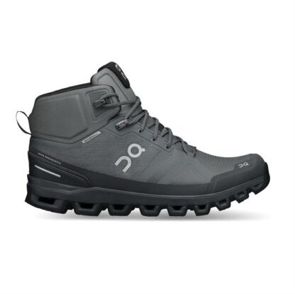 On Cloudrock Waterproof Mens, Rock / Eclipse - On