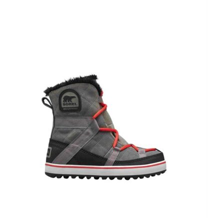 Sorel Glacy Explorer Shortie WP Womens, Quarry - Sorel