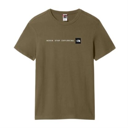 The North Face Mens S/S NSE Tee, Military Olive - The North Face
