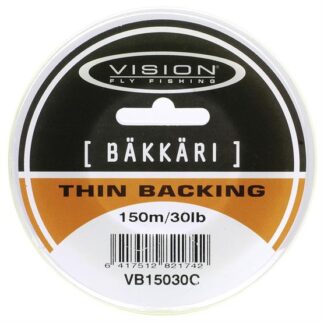 Vision Bäkkäri Backing, 150 Meter, 30 Pund - Vision