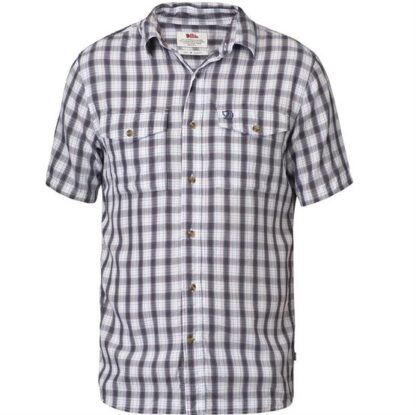 Fjällräven Abisko Cool Shirt S/S Mens, Blue Bird - Fjällräven