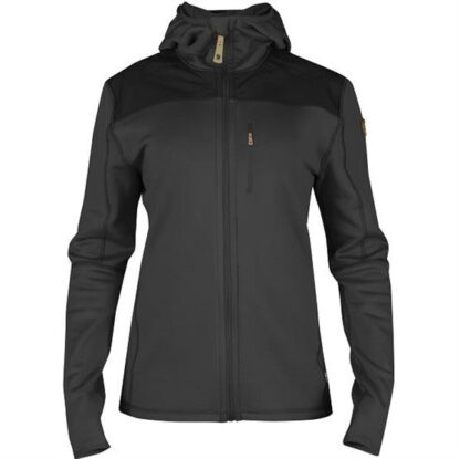 Fjällräven Keb Fleece Jacket Womens, Dark Grey - Fjällräven