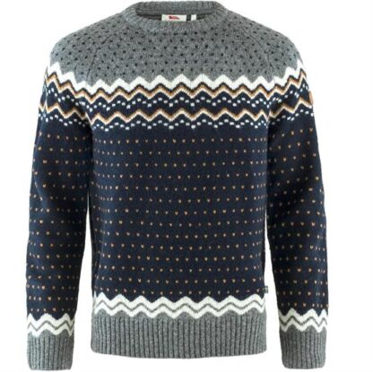 Fjällräven Ãvik Knit Sweater Mens, Dark Navy - Fjällräven