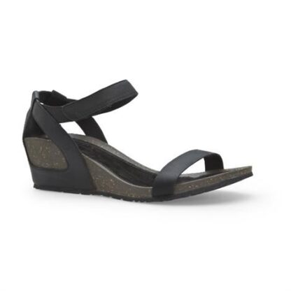 Teva Cabrillo Strap Wedge Dame, Black - Teva