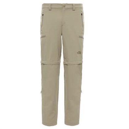 The North Face Mens Exploration Convertible, Dune Beige - The North Face