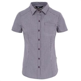 The North Face Womens S/S Bryce Shirt, Blackberry Wine - The North Face
